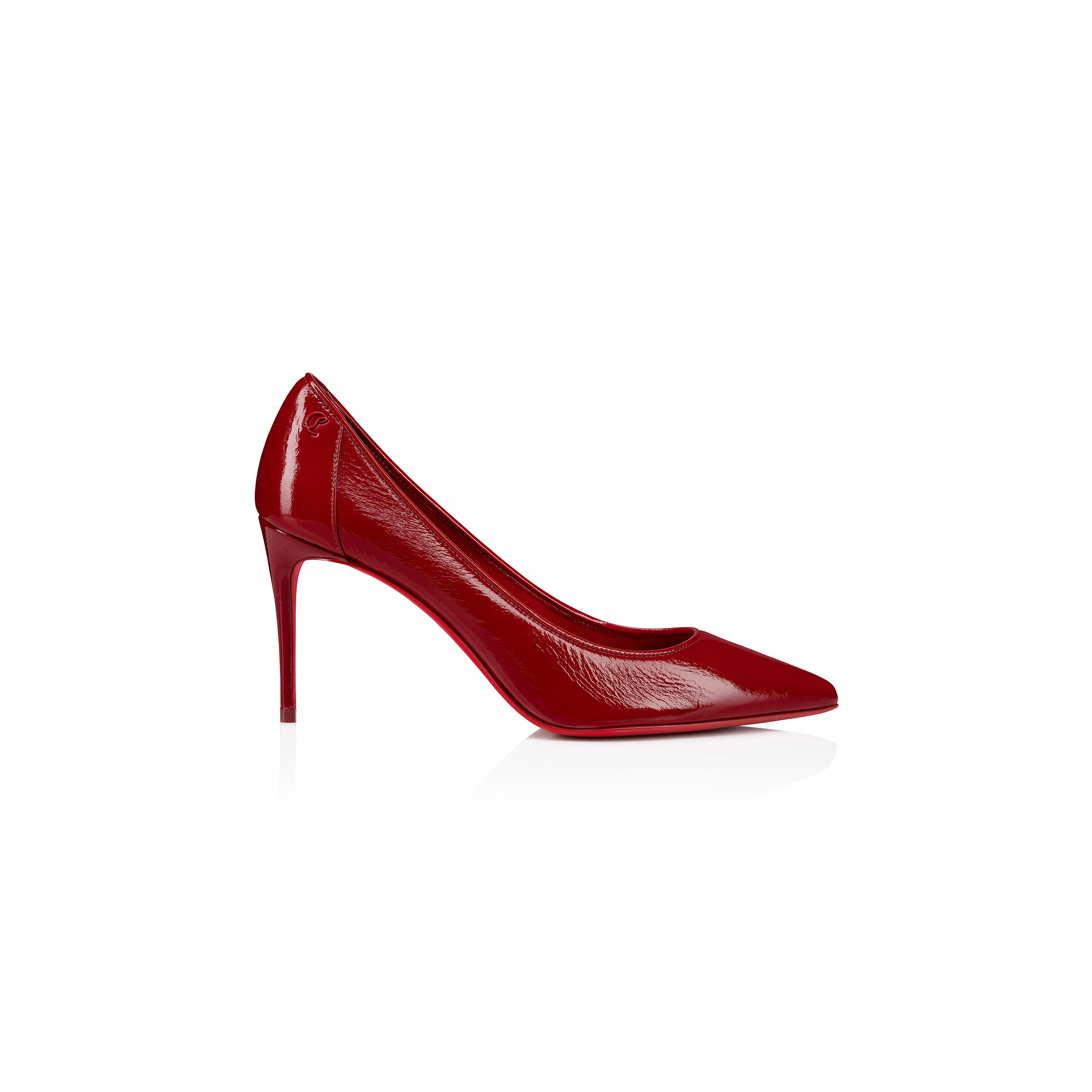 Ch**an louboutin sporty kate 85 mm pumps-vog patent leather-loubi-women 1250034r558